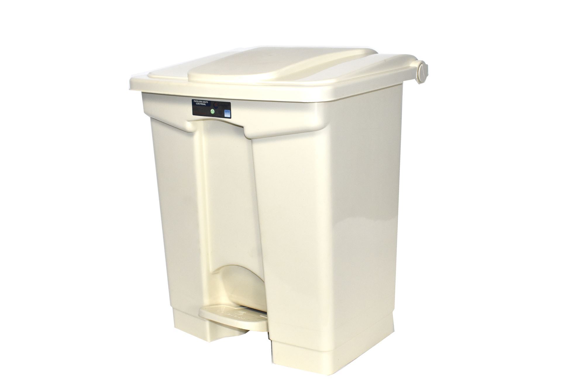 Bo de basura para el reciclaje – basurero con pedal 35l con 2 compartimento
